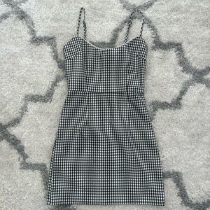 Gingham Mini Dress